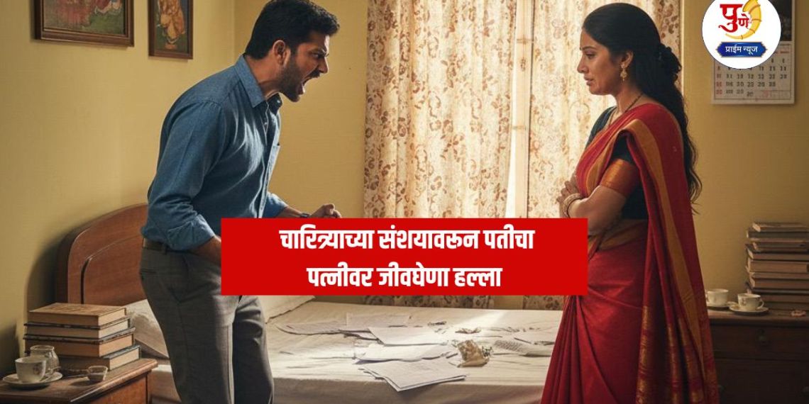 Pune Crime: Constant arguments, harassment; Husband fatally attacks wife over suspicion of character, son files complaint