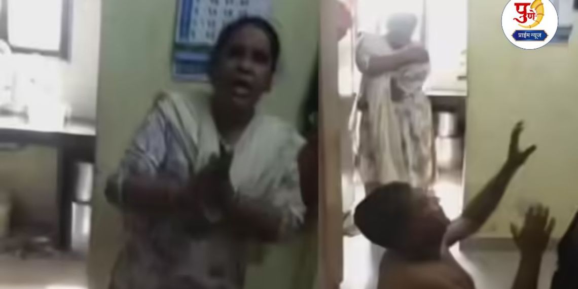 Pune Crime: 'We kept on going but...' A man entered a house in Yerawada area and attacked his mother-in-law with a sword. 'We kept on going but...' A man entered a house in Yerawada area and attacked his mother-in-law with a sword.