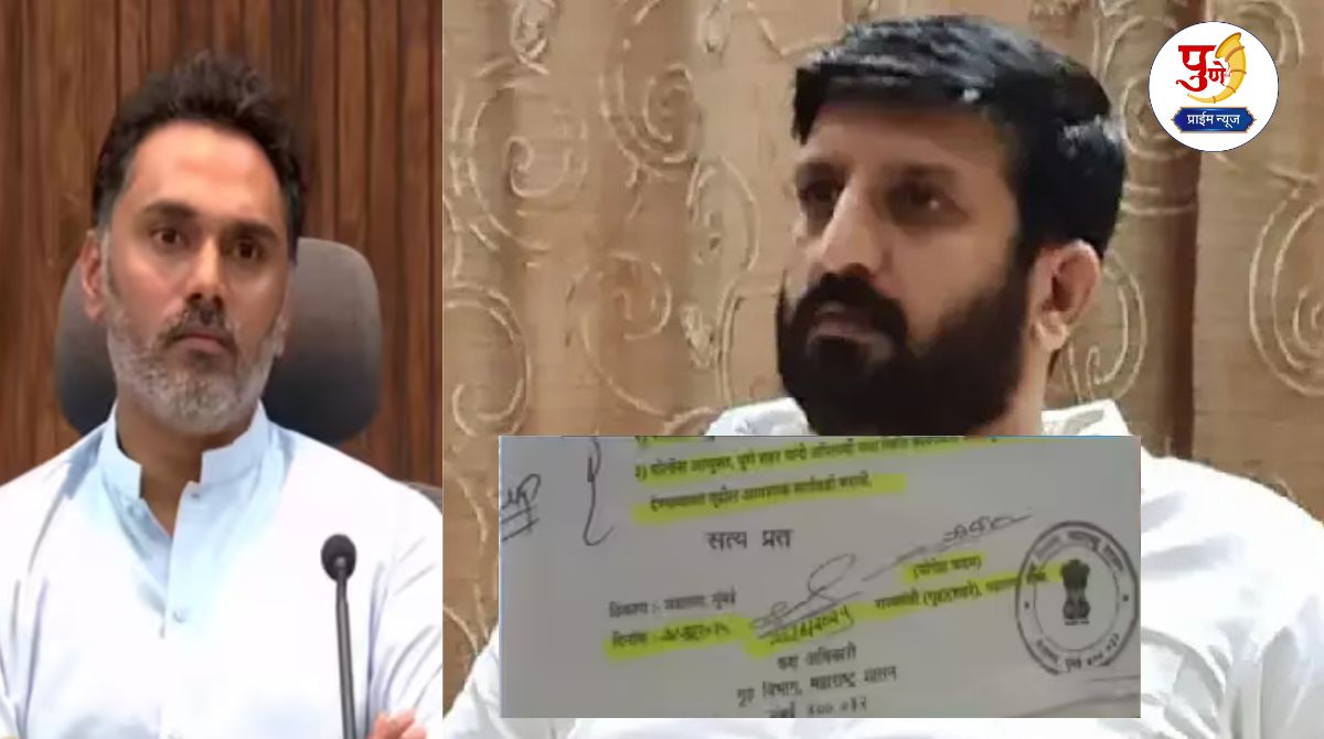 Nilesh Ghaywal: Big news! Minister of State for Home Yogesh Kadam signs arms license for Nilesh Ghaywal's brother
