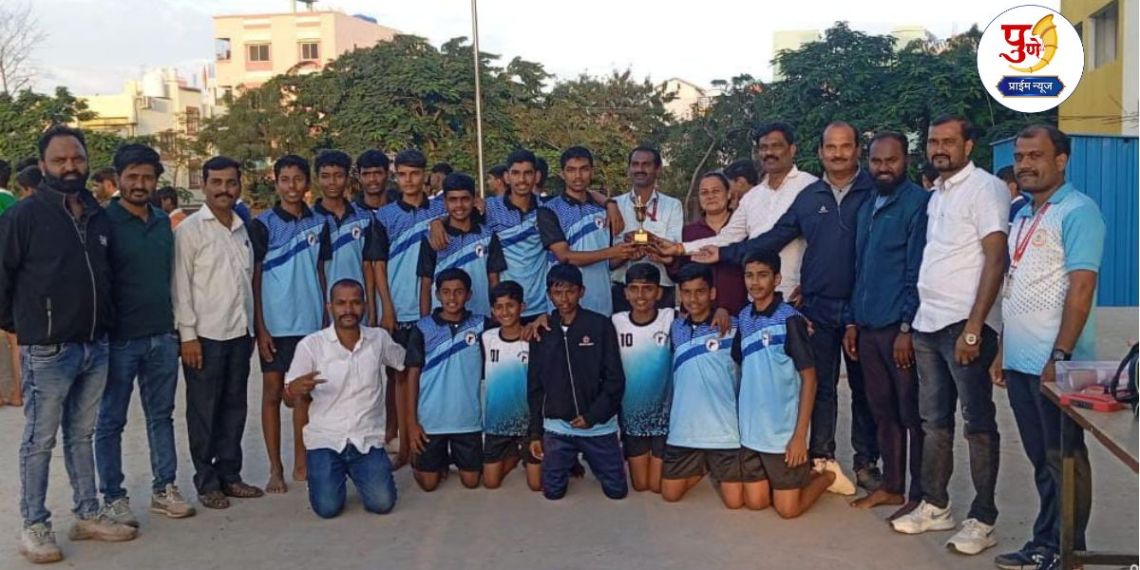 Loni Kalbhor News: The Kho-Kho team of Prithviraj Kapoor High School in Loni Kalbhor won first place in the taluka.