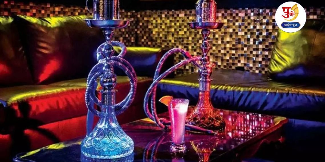 Pune Crime: Big police action in Pune at midnight! Hookah parlor busted in Baner