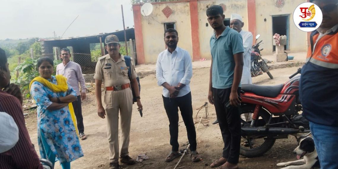 Shirur News: Increasing leopard activity, Nimgaon Mhalungi villagers angry with the forest department; Will cages be installed only after loss of life?