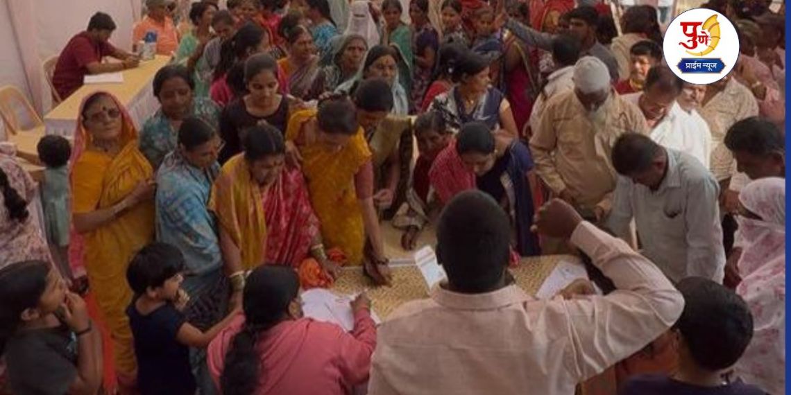 Pune News: Citizens respond enthusiastically to free comprehensive health check-up camp at Kolavadi-Sashte