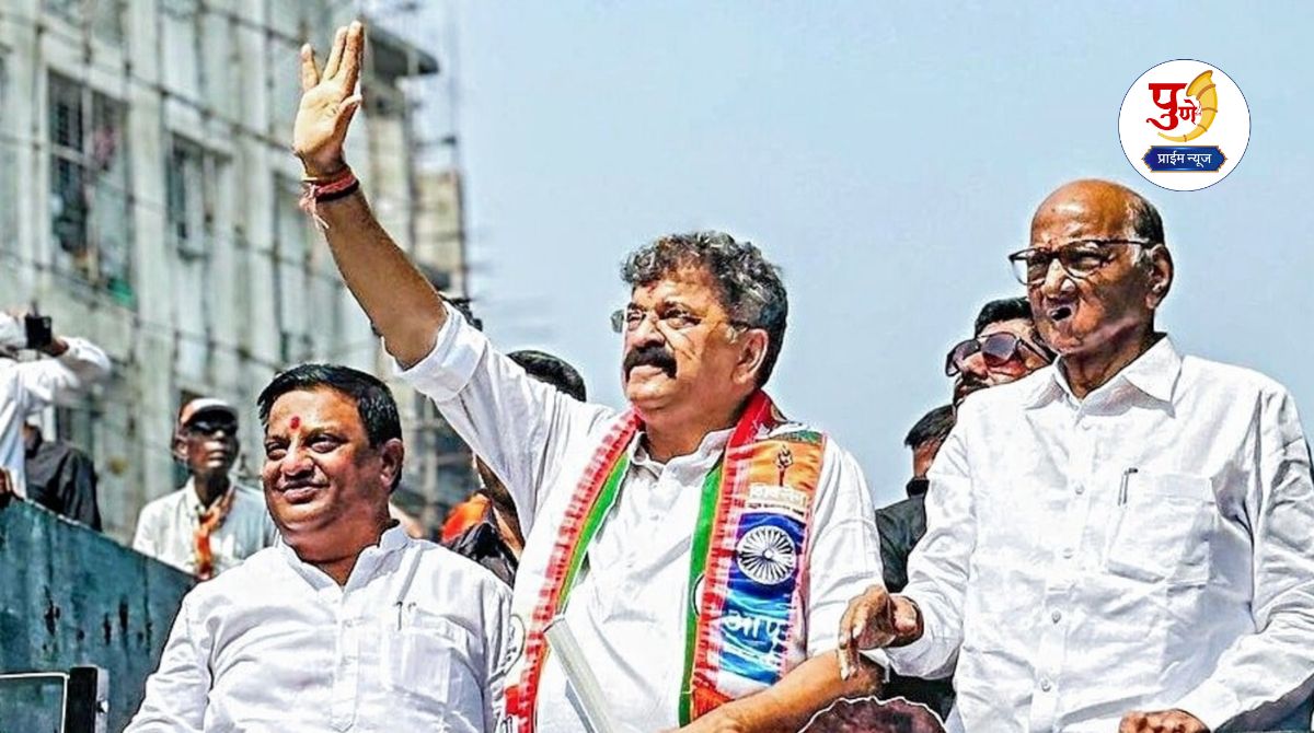 Jitendra Awhad TMC Election: Hardline supporters, staunch enemies! Sharad Pawar's ally slaps a fine against his own former colleague: In the field for his wife...