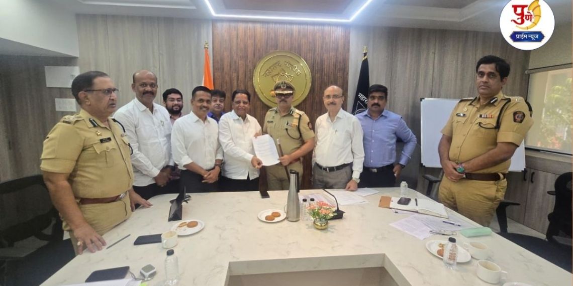 Pune News: Pune City Police and Petrol Dealers Association hold meeting on security