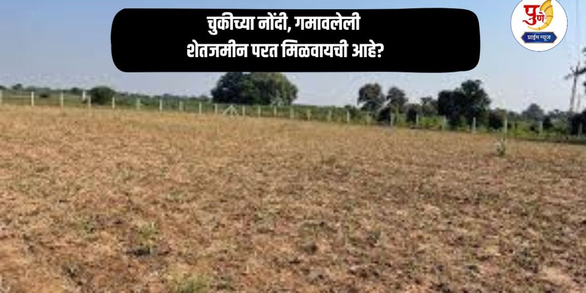 Satbara Correction: Want to get back illegal possession, wrong records, lost agricultural land? Then know 'these' 5 legal ways