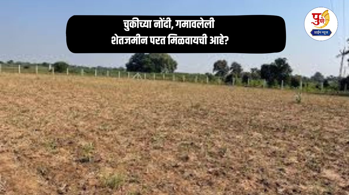 Satbara Correction: Want to get back illegal possession, wrong records, lost agricultural land? Then know 'these' 5 legal ways