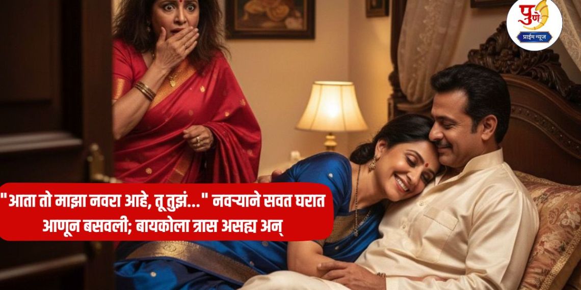 Chhatrapati Sambhajinagar: "Now he is my husband, you are his..." The husband brought the bride into the house and made her stay; The wife was unable to bear the pain and what happened next...