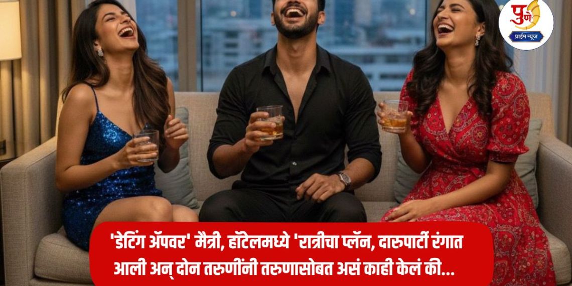 Crime News: Friendship on a 'dating app', 'night plan' at a hotel, a drinking party turned violent and two young women did something with a young man that...