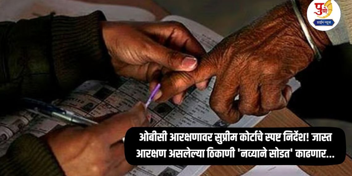Local Bodies Election: Supreme Court clear directions on OBC reservation! 'New lottery' will be conducted in places with high reservation...