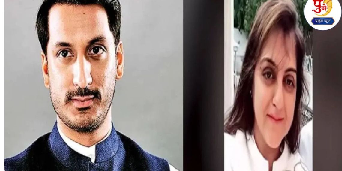 Parth Pawar Land Scam: Sheetal Tejwani absconding while evading the police? Suspected of fleeing the country with her husband...