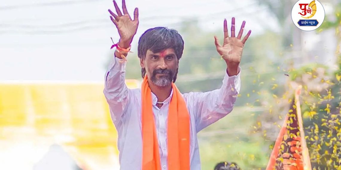 Manoj Jarange: Big news! Plan to kill Manoj Jarange, conspiracy hatched from Beed; Police take both into custody