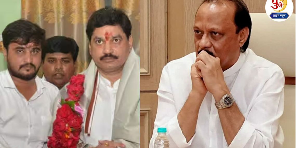 Big news..! Ajit Pawar's party mourns! A brave worker committed suicide; Because in front of...