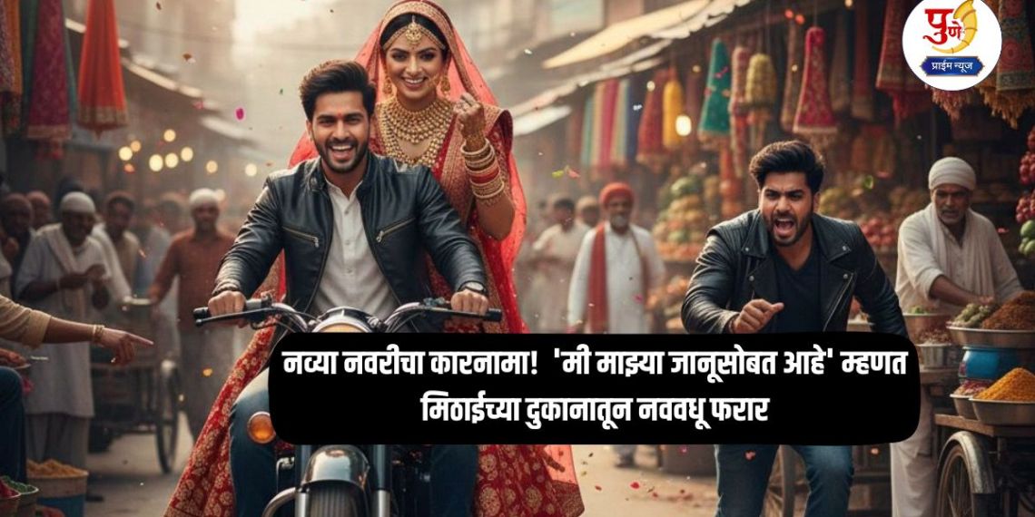 Viral News: Newlywed's exploits! Newlywed flees from sweet shop saying 'I am with my husband'; What exactly happened?