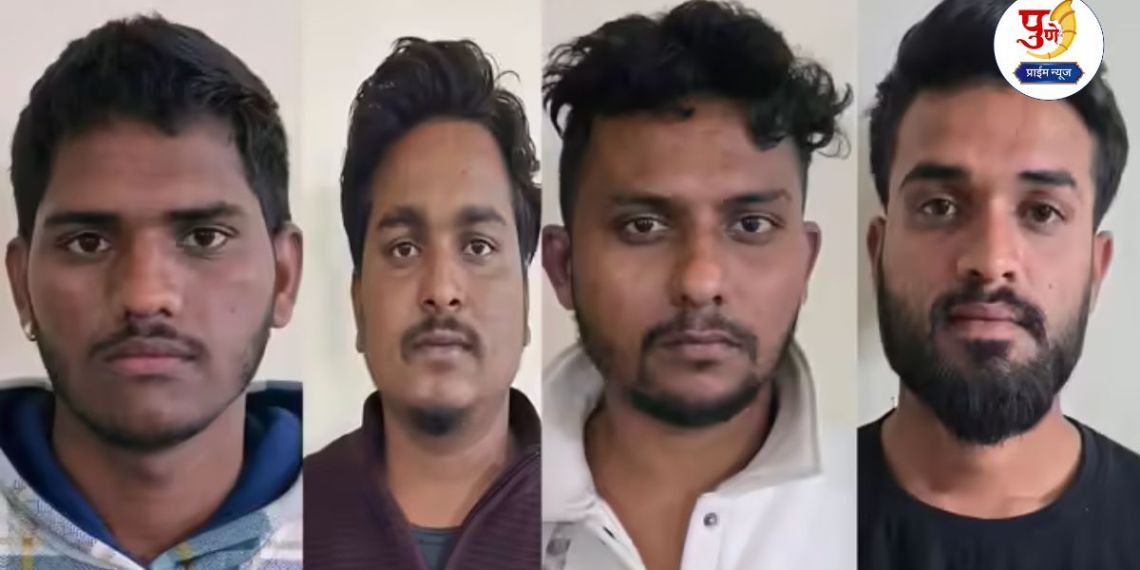 Pimpri-Chinchwad Crime: Police take drastic action in Pimpri-Chinchwad! 7 pistols, 6 cartridges seized; 'Plan' of an attack in the backdrop of elections?