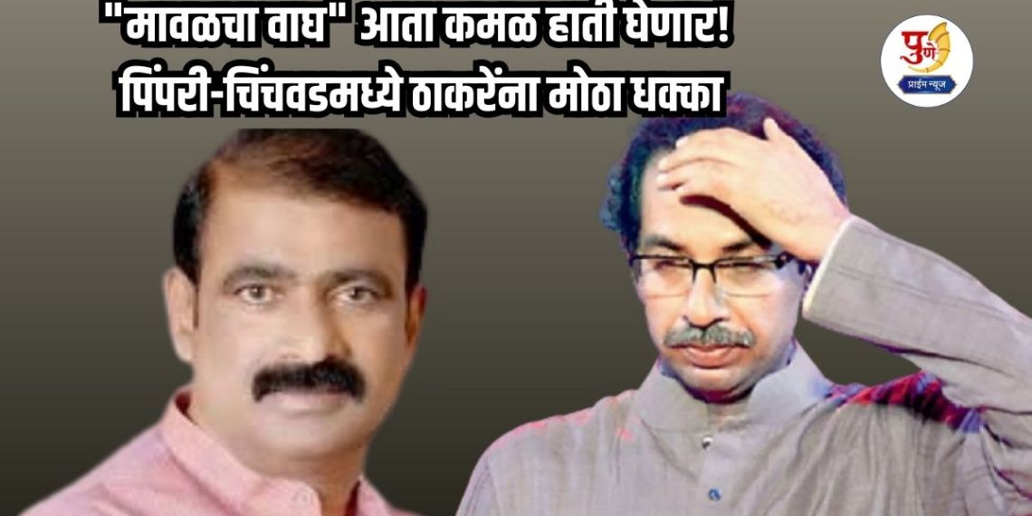 Sanjog Waghere: "The Tiger of Maval" will now take up the lotus! Big blow to Thackeray in Pimpri-Chinchwad; Sanjog Waghere passes on the torch