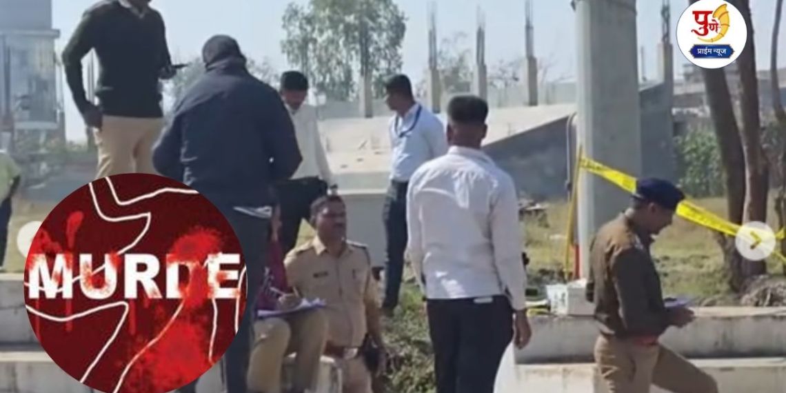 Pune Crime: Murder thriller in Pune! Blood stains at Bhosari's bullock cart; Brutal murder of 40-year-old youth