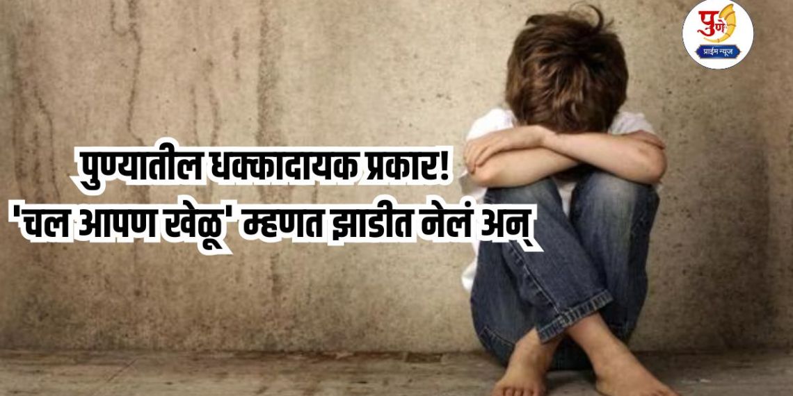 Lonikand News: Shocking incident in Pune! 'Let's play' taken to the bush and committed a horrific act with a minor boy...