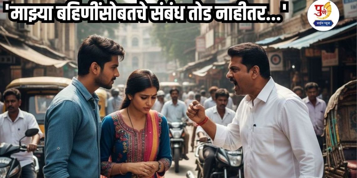 Pune Crime: Bloody end to love in Pune! 'Break off relations with my sisters or else...' Young man's love affair with sister; Brother's affair and murder in the street...