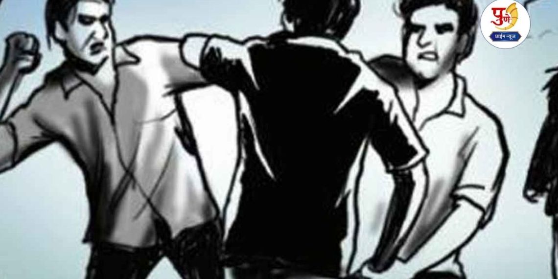 Pune Crime: Fight between shopkeepers in Pune, saying 'Only I will do business here'; Threatening, abusing and beating