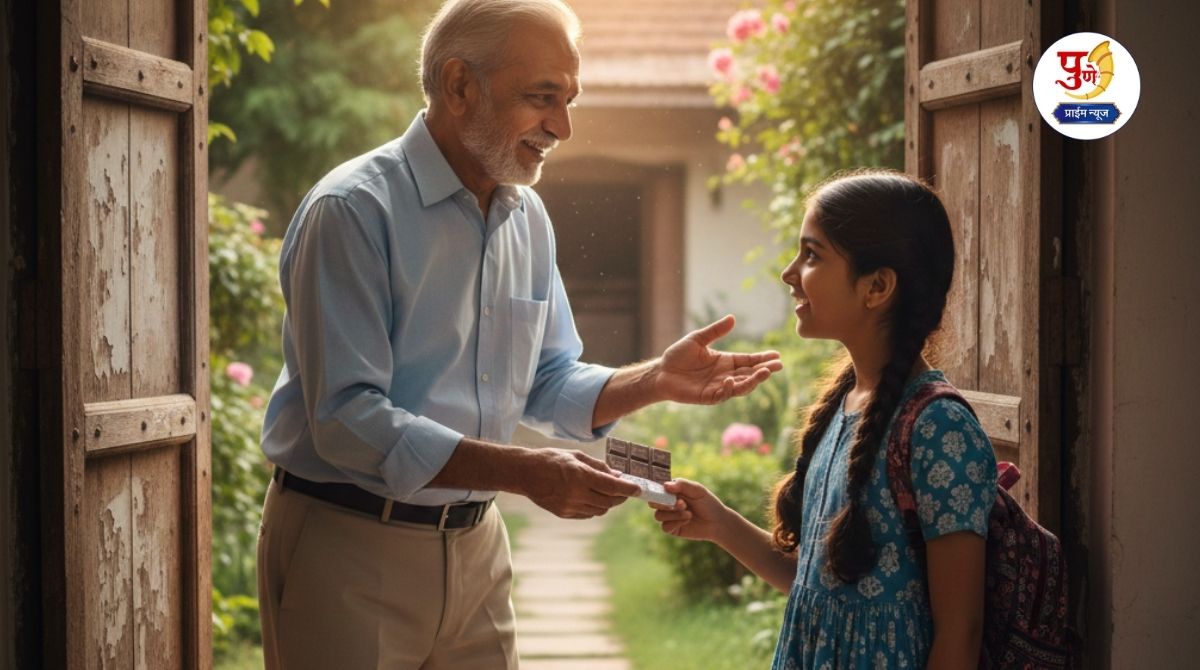 Pune Crime: Old man gave chocolate to girl, called her into his house saying 'Let's have a Christmas party' and closed the door; touched her where she shouldn't and...