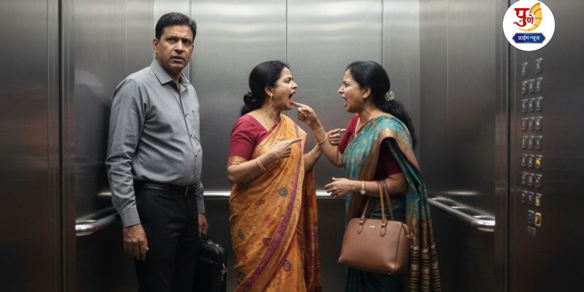 Crime News: 10 crore 'settlement' withdraws tax molestation charge' Two women commit heinous act with businessman; They started shouting in the lift and...