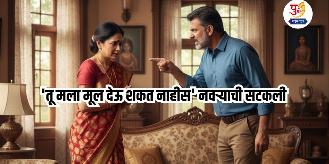 Hadapsar News: 'You can't give me a child', husband's argument, doubting her character, and then something terrible happened...