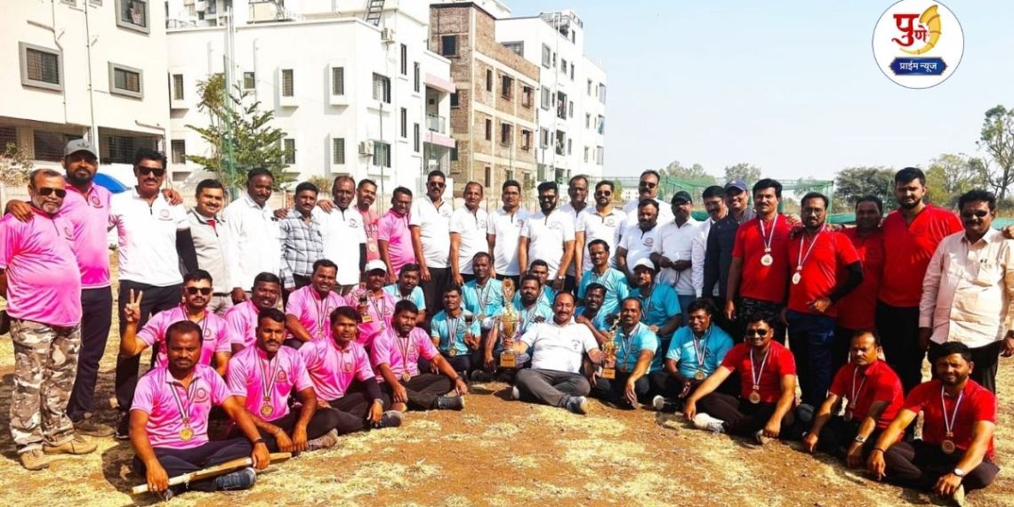 Haveli News: Sihangad Tigers team won the taluka level cricket tournament of Haveli Teachers Society