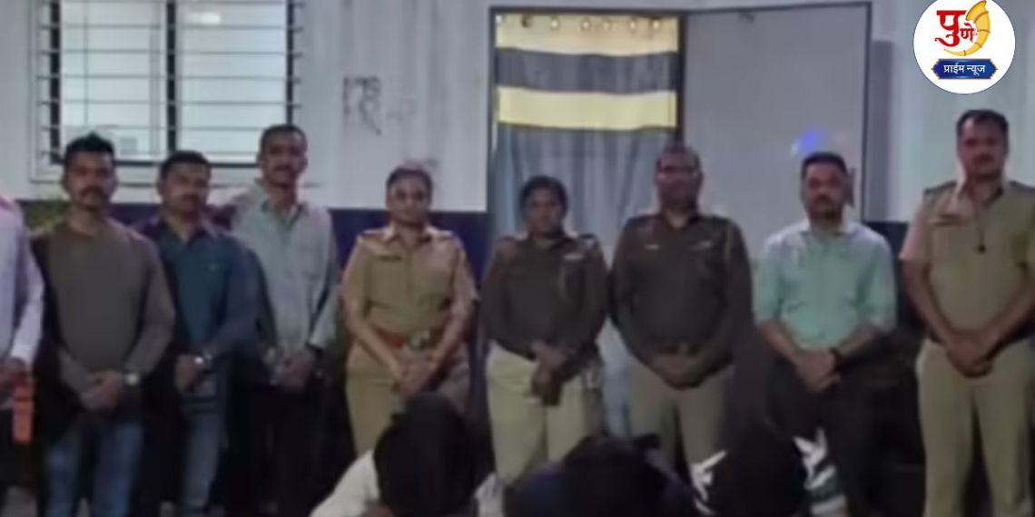 Pune Crime: Road blocked due to old dispute and... A young man was murdered by hitting his head with a stone on the road