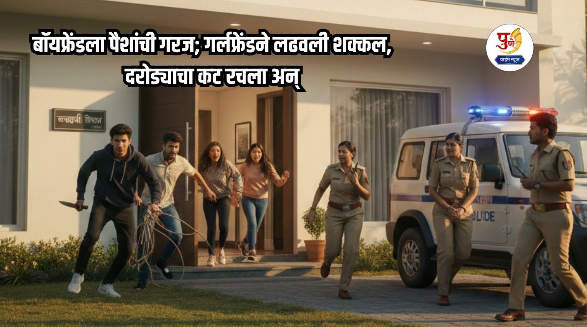 Pune Crime: 'Janu, is it me? Everything will be fine' Boyfriend needs money; Girlfriend's terrifying plan, bought a knife and rope and then..