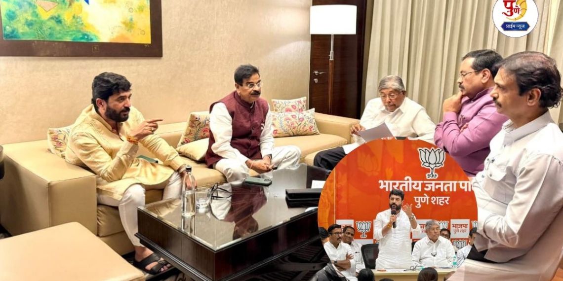 Pune Politics: BJP-Shiv Sena's farewell letter to 'Ajit Dada' in Pune? New plan of 'unity' by leaving out NCP in Zilla Parishad; What happened in the core committee meeting?