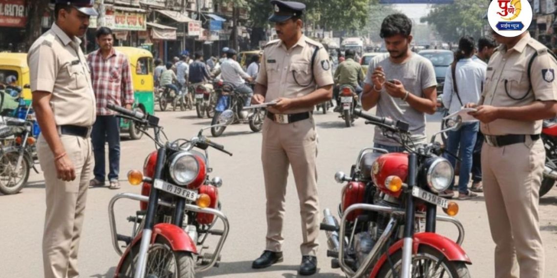Pune News: Punekars beware! When the 'silencer' of a bullet rings, it is now a crime; Pune Police's 'surgical strike' on bullet riders