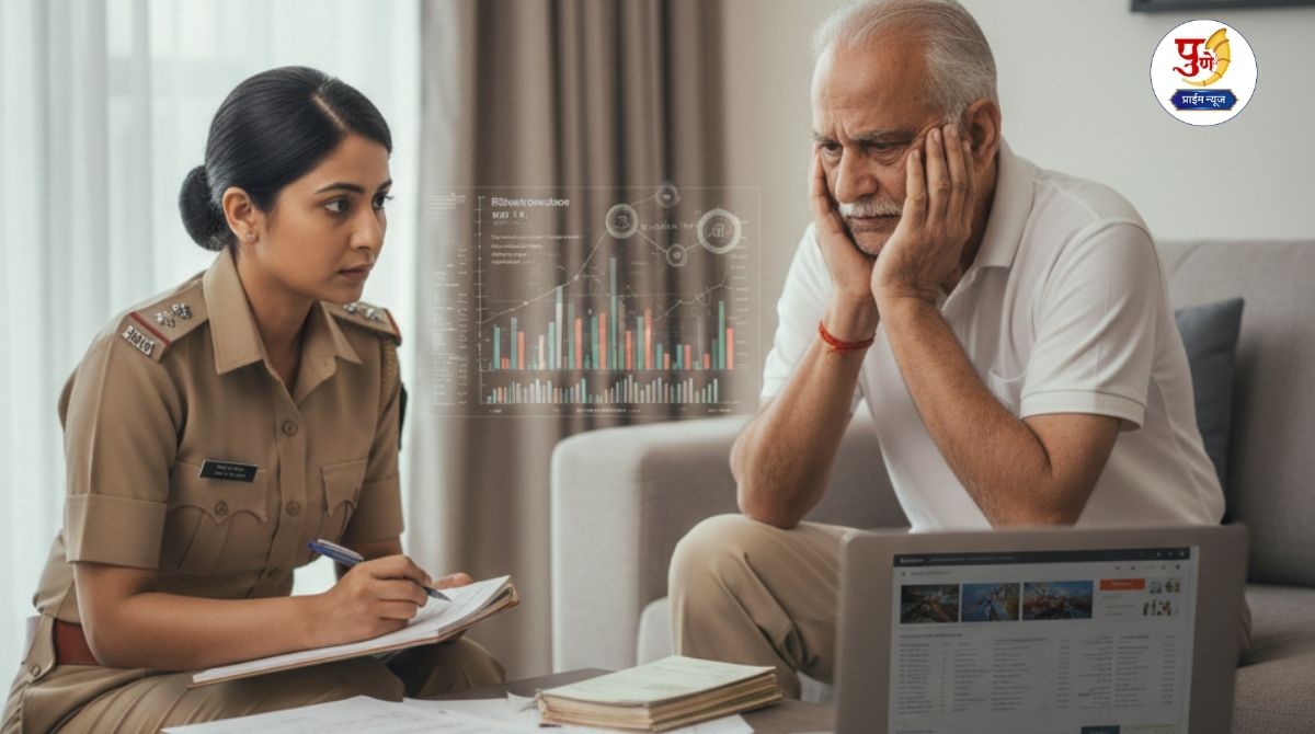 Pune Crime: 'Grandpa will make you a lot of money' lured with money; That one message on the mobile and a lifetime of hard work in the water