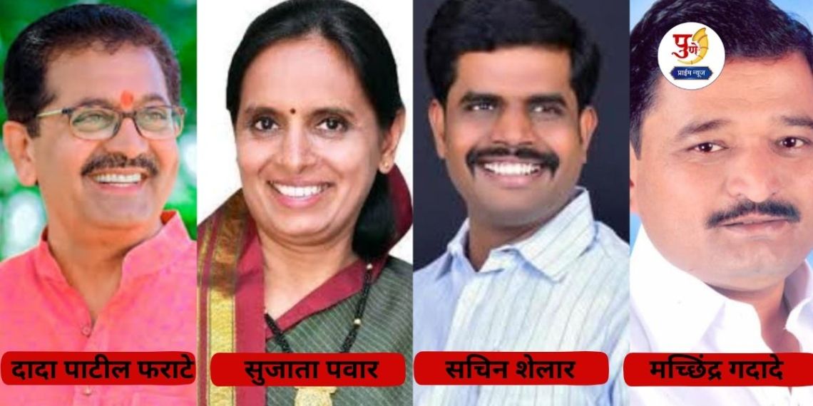 Shirur News: Four-way fight in Mandavgan Farata-Vadgaon Rasai group in Shirur; The competition has increased due to Swabhimani Vikas Aghadi......