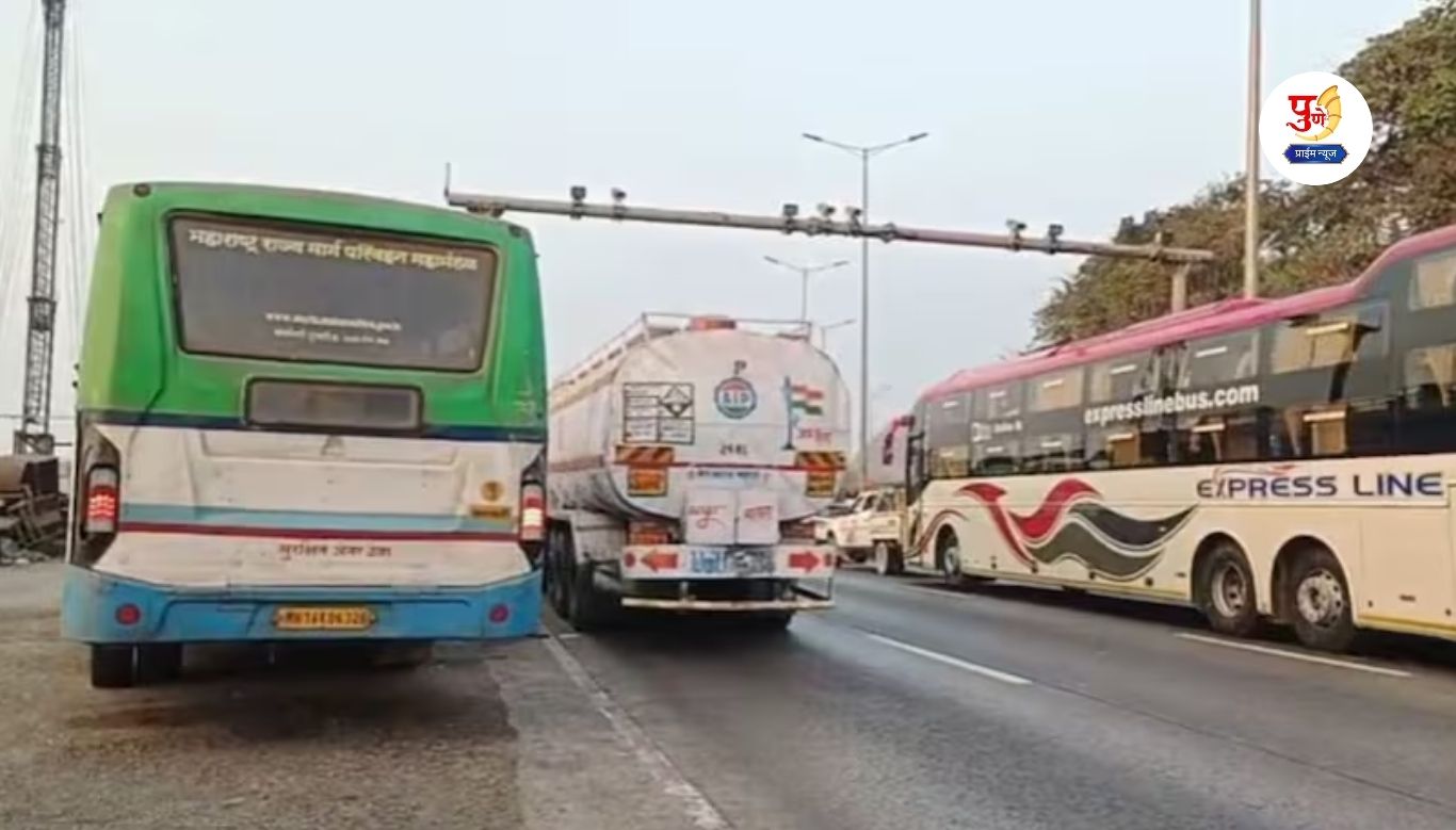 Pune Mumbai Express Way Traffic