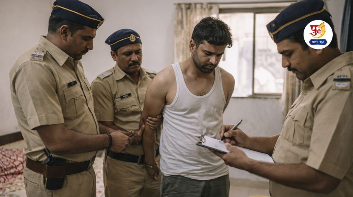 Pune Crime: Husband's act in Pune! Minor dispute between husband and wife, fierce fight and scandal; Head injury, blood spilled..