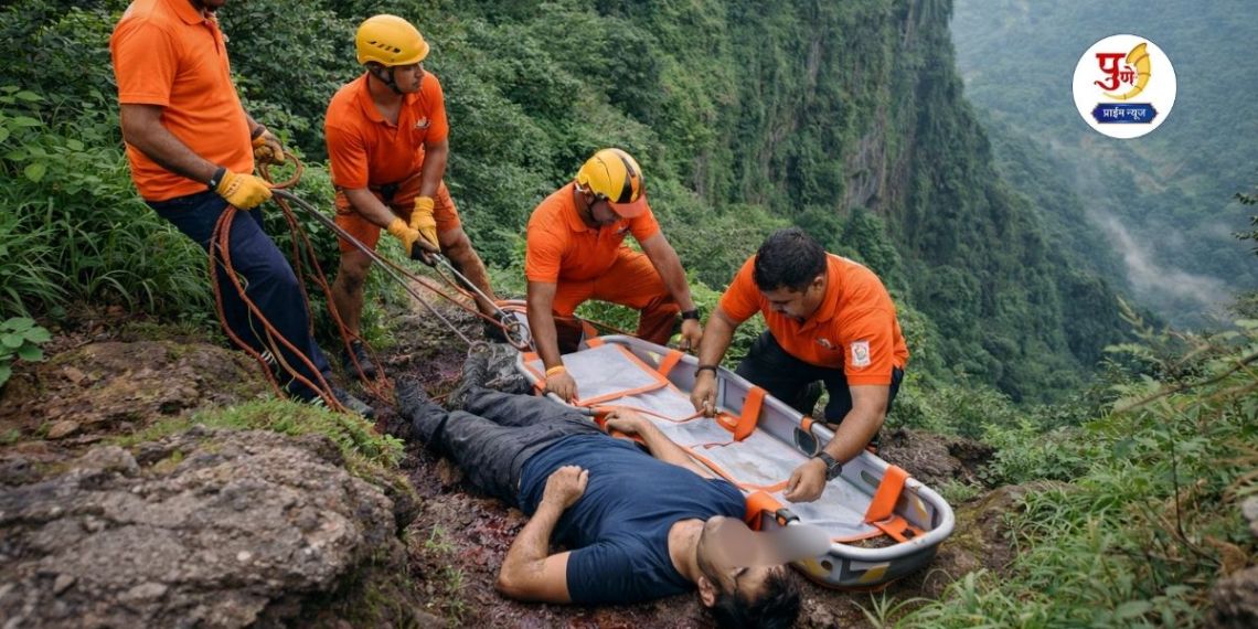 Lonavala Shocking News: Birthday thrill at Tiger Point! Wife reaches Maher and desperate husband commits shocking act