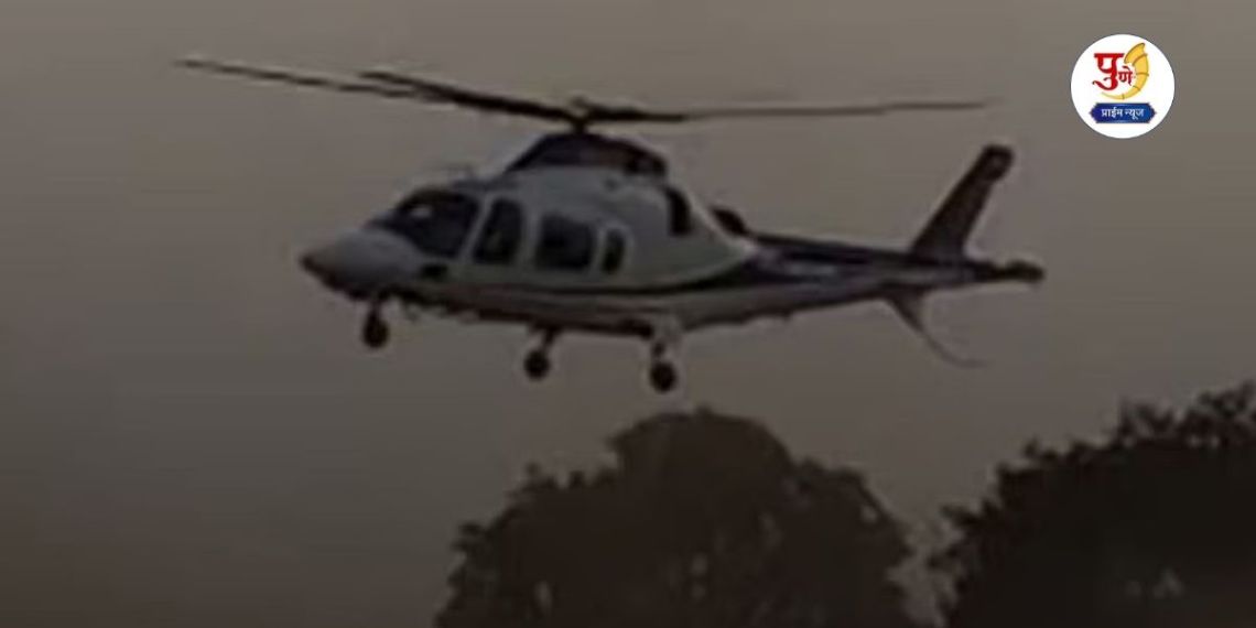 Technical failure in Chief Minister's helicopter; lost control in mid-air, went sideways, flew in the opposite direction and...