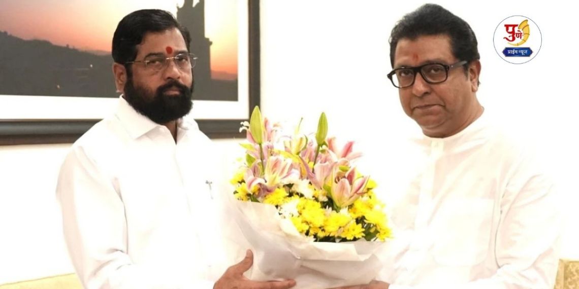 Maharashtra Politics: Raj-Shinde meeting creates political earthquake in Maharashtra! Both leaders face to face for the first time after the elections; Controversy over 'Nandanvan', will the alliance cook a new khichdi?