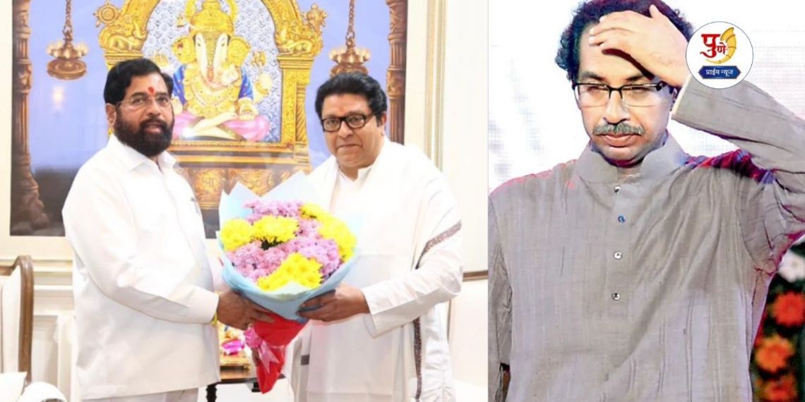 Maharashtra Politics: First the father was kidnapped, then the party and now the brother is going to be kidnapped! That post about Raj-Shinde's meeting is in the news; Bochri criticism on Uddhav Thackeray
