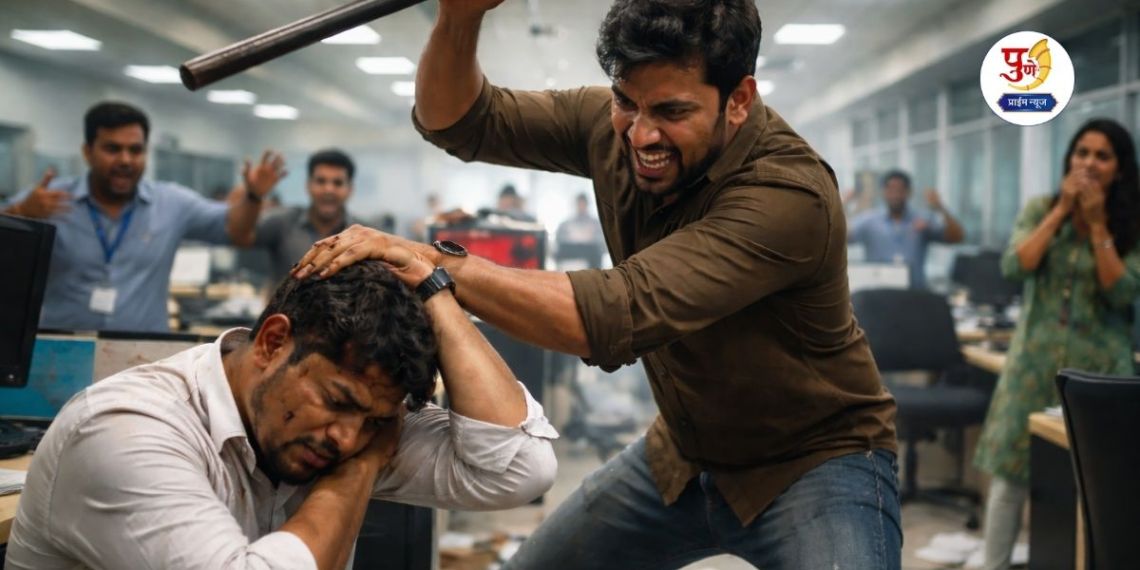 Khed News: 'Why was my photo posted on the company's group?' Dispute over WhatsApp sharing; Stopped on the road and Rod...