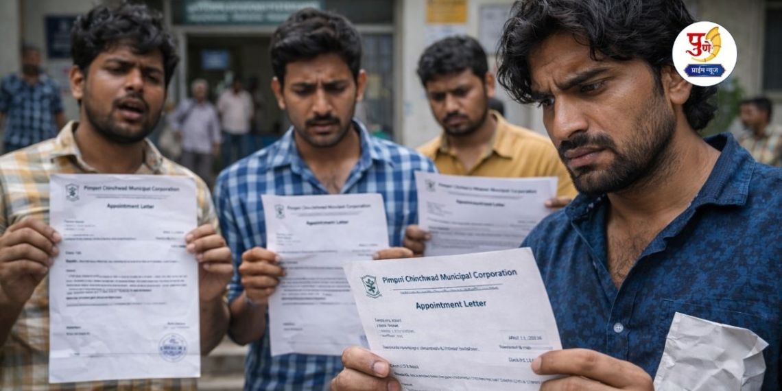 Pimpri-Chinchwad Mahapalika: 'A "big scam" in the name of jobs in Pimpri-Chinchwad Municipality! A game of fake appointment letters; Youth looted by taking advantage of unemployment