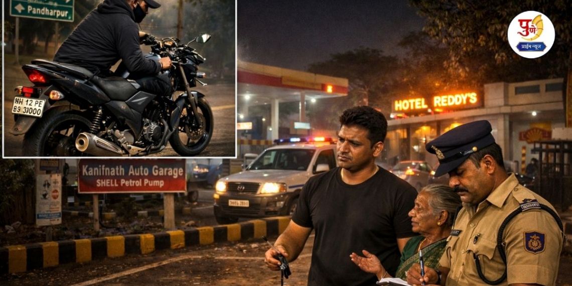 Loni Kalbhor News: “Went for lunch and was robbed by a thief! Gym trainer's bike stolen in Loni Kalbhor”