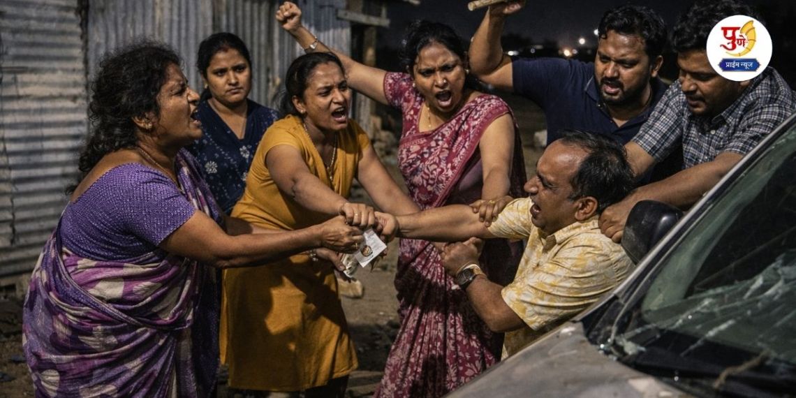 Pune Crime: The exploits of female moneylenders in Pune! "Give me another 20 thousand, otherwise I will kill your husband" Attempt to kill husband and vandalize car