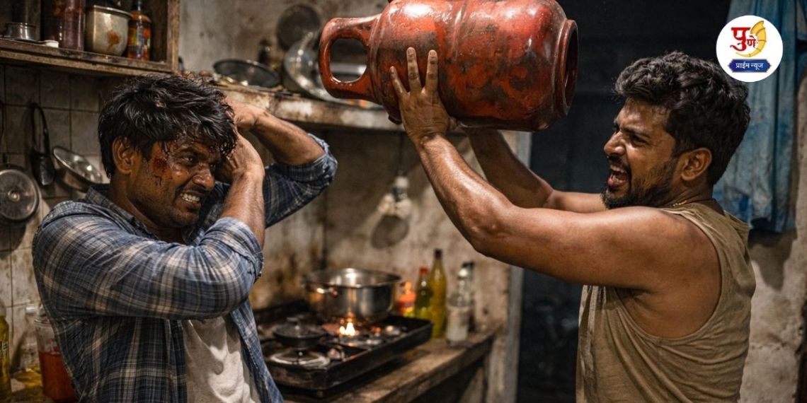 Pune Crime: Pune type! Two people sat down to drink together, after the drinking party, there was an argument between friends over who would cook the food; and in a fit of anger, something terrible happened...