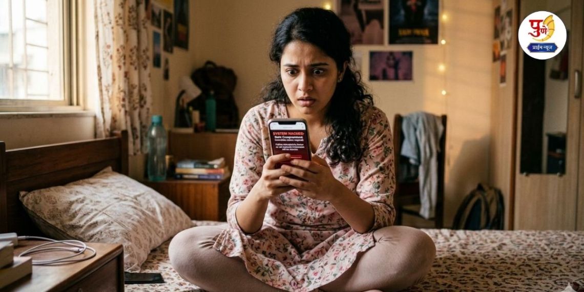 Crime News: Young man unknowingly hacked teacher's mobile phone! He made her get naked by threatening to make private photos viral and then the unexpected happened...