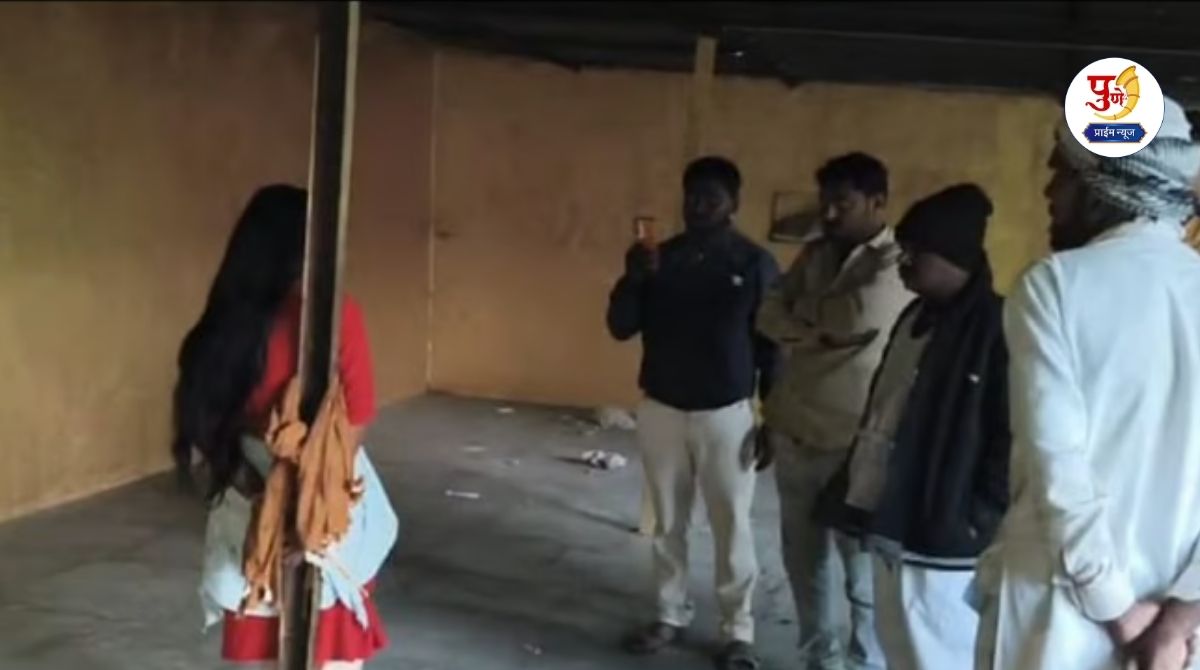 Shocking News: Beed shaken again! Sleeping woman picked up from house; After torturing her, accused absconds after tying her to a bed...