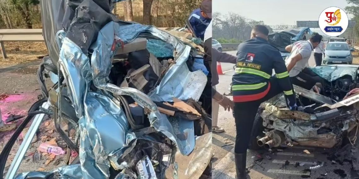 Accident News: Thrill turned expensive! Car racing started on the expressway and suddenly..; 3 IIT students meet tragic end