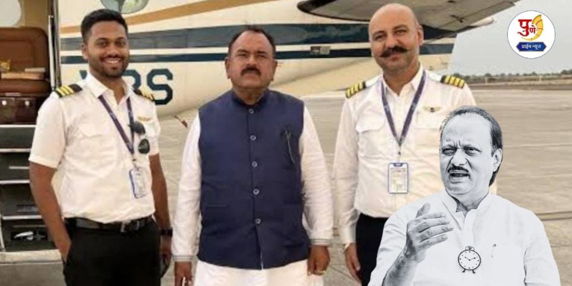 Ajit Pawar Plane Crash: Did 'Captain' Kharat plot to kill Ajit Pawar? Witchcraft and plane crash outside Devagiri bungalow; Amol Mitkari's sensational claim with photo