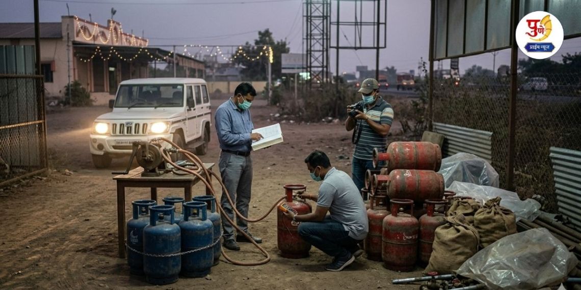 Haveli News: Black market for gas cylinders is flourishing in East Haveli; When will action be taken against the gang selling commercial cylinders for Rs 7,000?